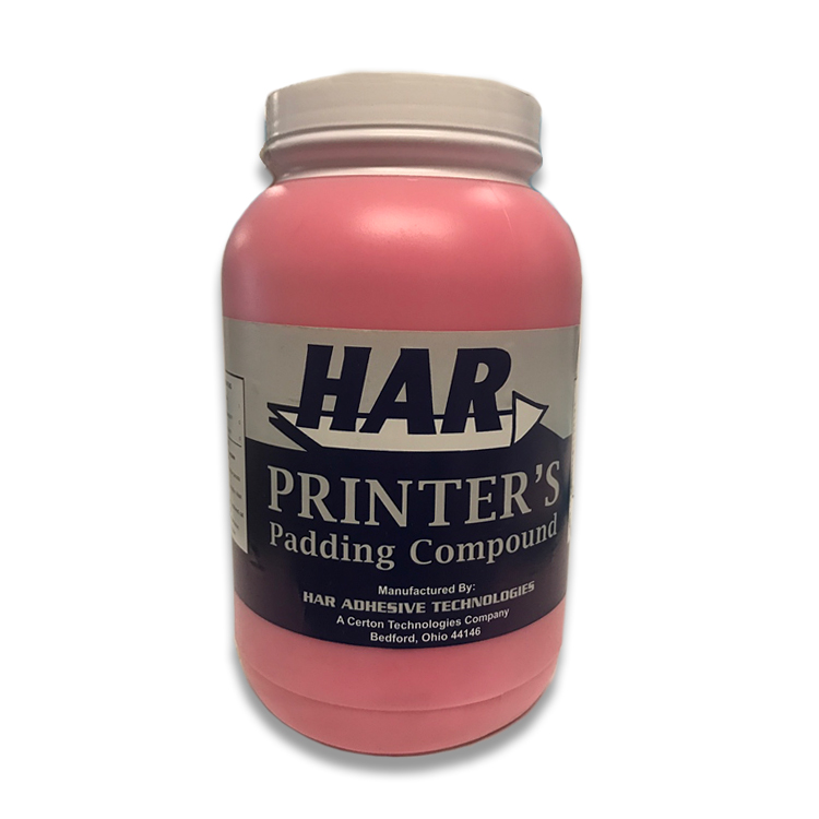 Har Adhesives® ChamPADco® RED Padding Compound Glue One (1) Gallon - Sku: 26396G | ONE (1) GALLON