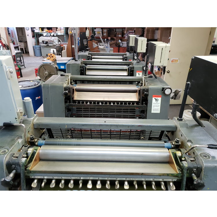 Heidelberg GTO v52 4-Color 14x20 in. Offset Printing Press - Location: Northern New Jersey