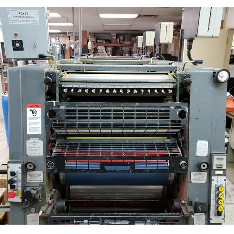 Heidelberg GTO v52 4-Color 14x20 in. Offset Printing Press - Location: Northern New Jersey