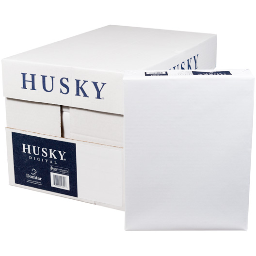 Domtar® Husky Digital White Smooth 70 lb. Text 8.5x11 in. 500 Sheets per Ream