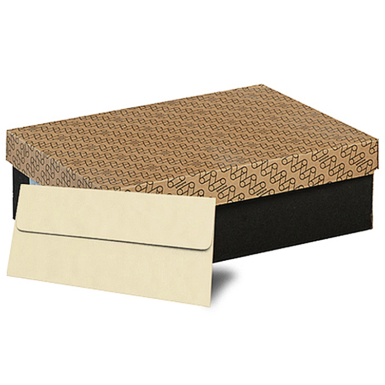 Mohawk® VIA Smooth Ivory 70 lb. Text No. 10 Square Flap Envelopes 500 per Box
