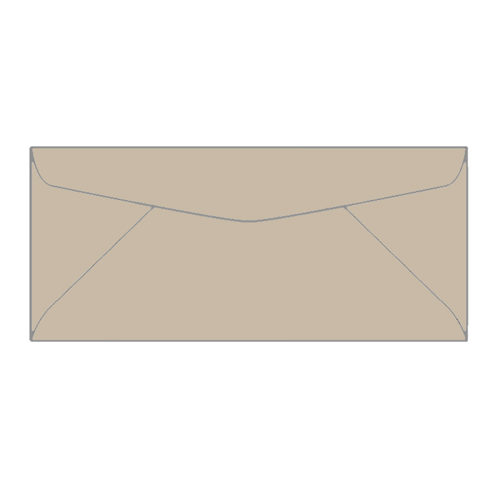 Mohawk Loop Ginger Smooth 70 lb. No.10 Envelopes 500/Box - Sku: M54702 | 500 PER BOX