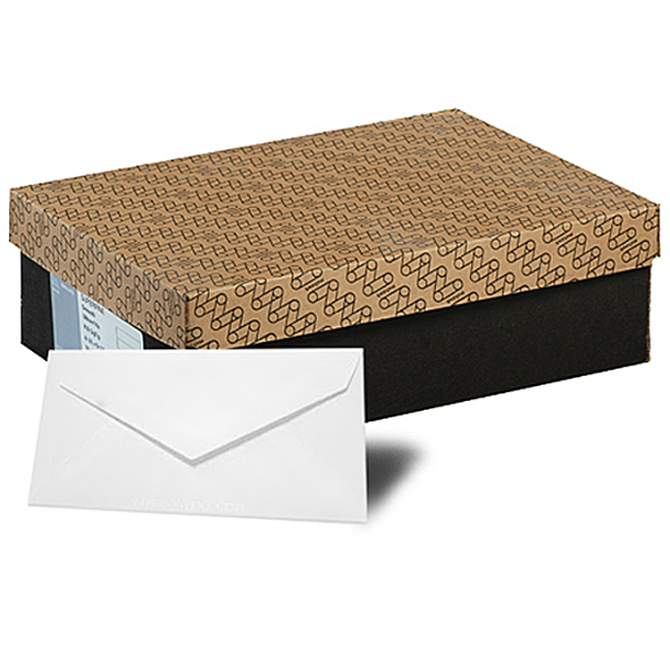 Mohawk® LOOP Smooth White 24 lb. Writing #7-3/4 Monarch Envelopes 500 per Box - FSC Recycled 100%