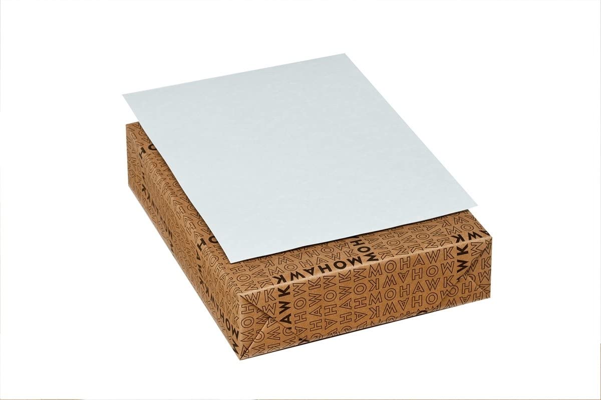 Mohawk® Bluestone Skytone Vellum 65 lb. Cover 8.5x11 in. 250 Sheets