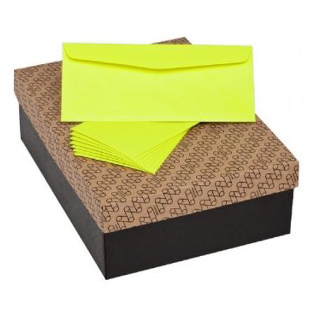 Mohawk® Britehue Ultra Lemon Vellum 60 lb. No.10 Envelopes Commercial Flap 500 per Box