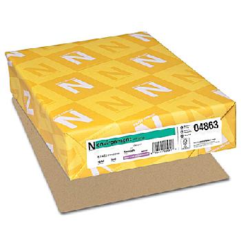 Neenah Paper® ENVIRONMENT DESERT STORM Recycled 80 lb. Smooth Cover 8.5x11 in. 250 Sheets per Ream