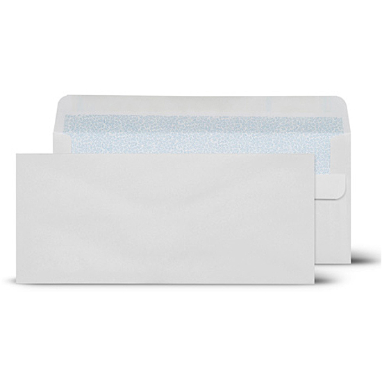 Mohawk® Saybrook White Wove 24 lb. Writing #10 Blue Confetti Tint PS Seal Envelopes 500/Box