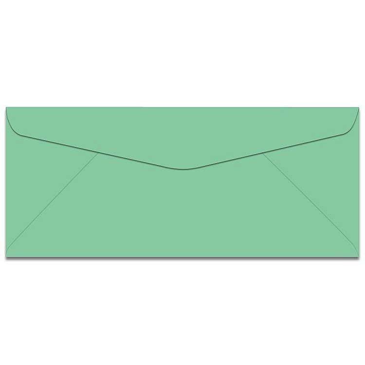 Premium® Opaque Green Wove 60 lb. Offset No. 9 Regular Envelopes 500 per Box