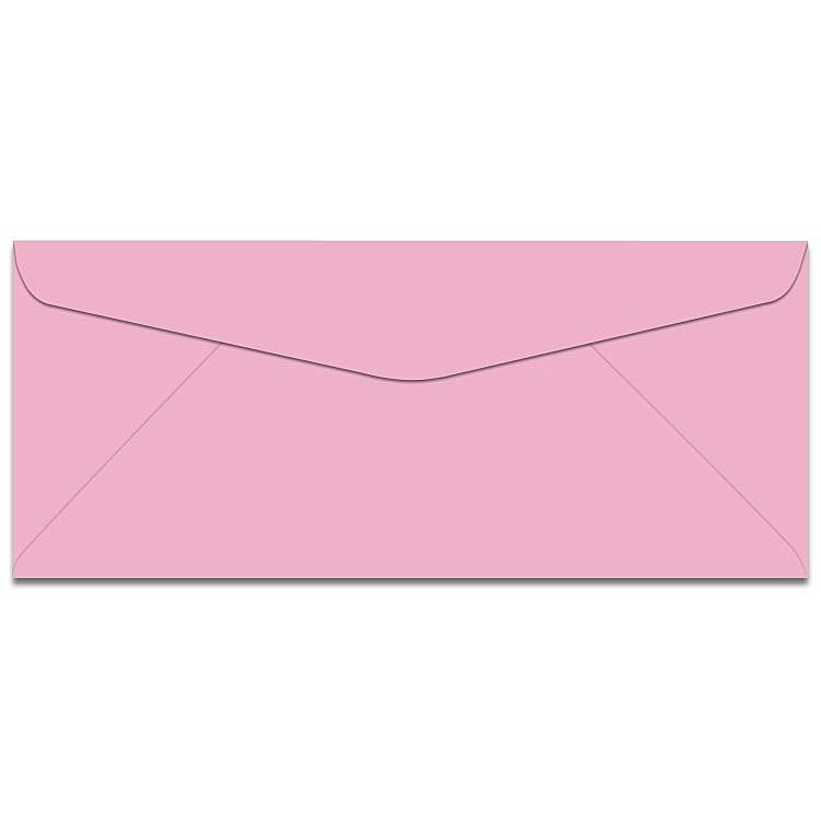 Premium® Opaque Pink Wove 60 lb. Offset No. 9 Regular Envelopes 500 per Box