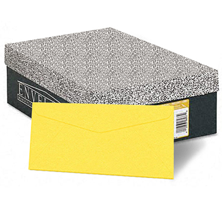 Springhill® Opaque Offset CANARY Smooth 60 lb. No. 9 Envelopes 500 per Box