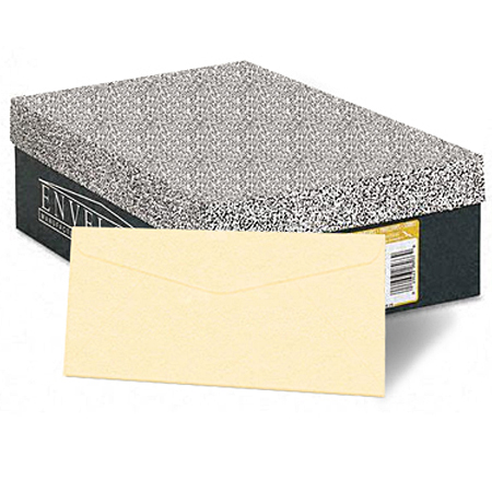 Springhill® Opaque CREAM Smooth 60 lb. Offset No. 10 Window Envelopes 500 per Box