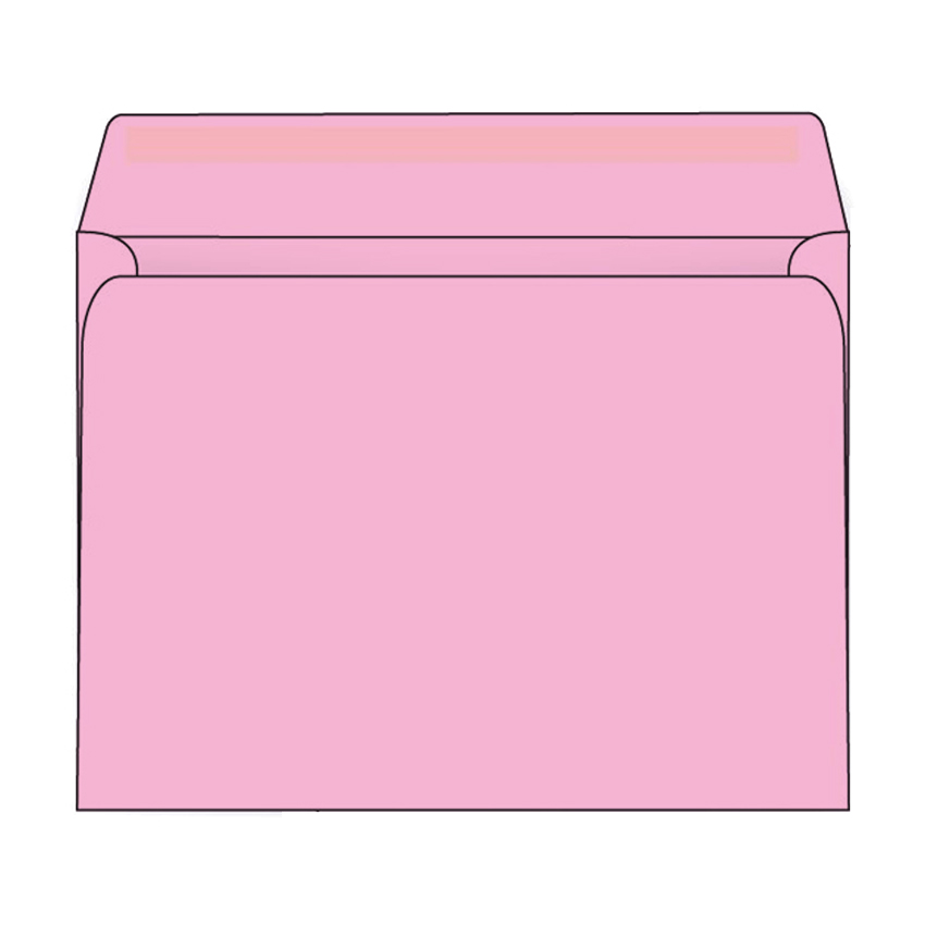 Springhill® Pink Smooth 60 lb. Opaque Offset Text 9x12 in. Booklet Envelope 500 Carton