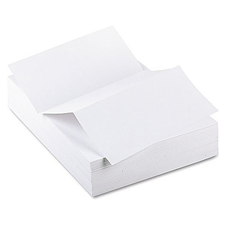 White 24 lb. Bond Copy Paper 8.5x11 in. Pre-Perforated Every 3 2/3