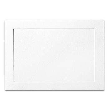 Domtar® Cougar® White 100# Vellum 5-1/2 Bar Panel Cards 250 per Box