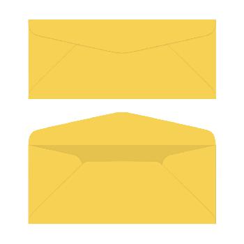 Springhill® Opaque Offset Goldenrod Wove 60 lb. No. 10 OSDS Envelopes 500 per Box
