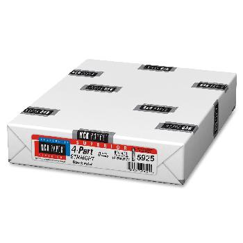 Appleton® NCR Paper Premium 4-Part Reverse Carbonless 8.5x14 in. 125 Sets-500 Sheets
