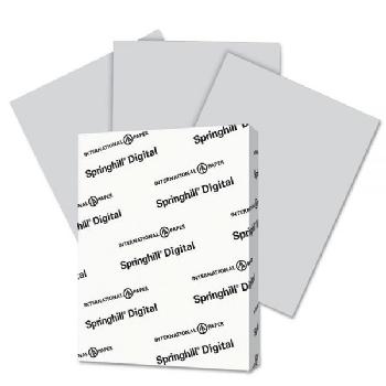 Springhill® Vellum Bristol Digital Gray 67 lb. Card Stock 11x17 in. 250 Sheets per Ream