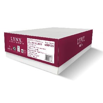 Domtar® Lynx™ Digital White Smooth 120 lb. Cover 18x12 in. 375 Sheets per Carton