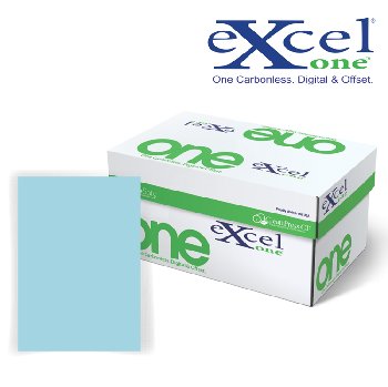 ExcelOne® Carbonless Paper Blue CB 21 lb. Offset-Digital 8.5x11 in. 500 Sheets per Ream