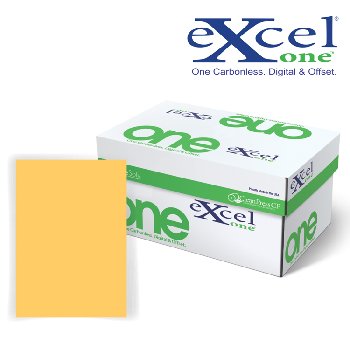 ExcelOne® Carbonless Paper Goldenrod CB 21 lb. Offset-Digital 8.5x11 in. 500 Sheets per Ream