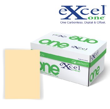 ExcelOne® Carbonless Paper Manilla CF-7.5 pt 105 lb. Tag Stock Offset-Digital 8.5x11 in. 250 Sheets per Ream