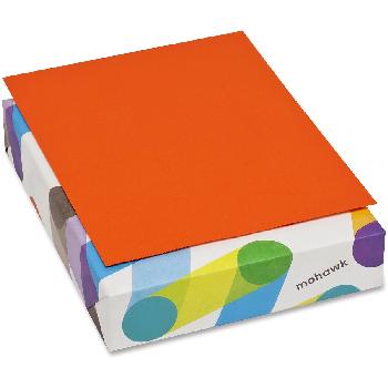 Mohawk Paper® BriteHue® Orange 60 lb. Vellum Text 8.5x11 in. 500 Sheets per Ream
