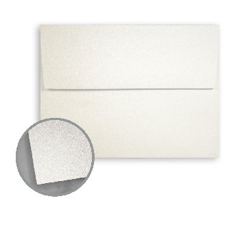 Stardream® Quartz Smooth Metallic 81 lb. Text A-7 Square Flap Announcement Envelopes 250 per Box