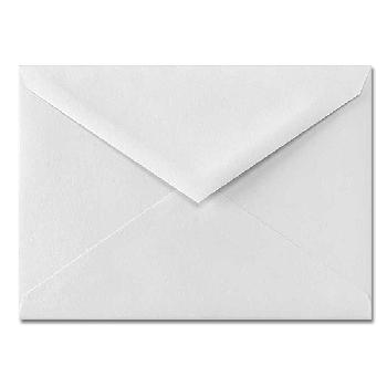 Cougar® Opaque White Vellum 70 lb. Text #6 Baronial Pointed Flap Envelopes 250 per Box